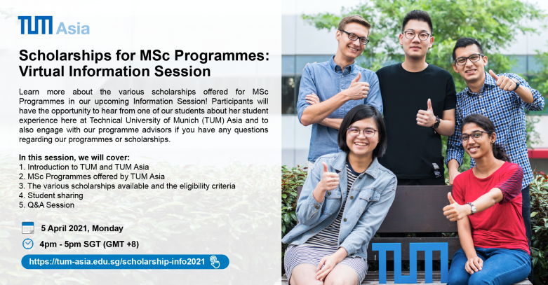 Scholarships for MSc Programmes: Virtual Information Session