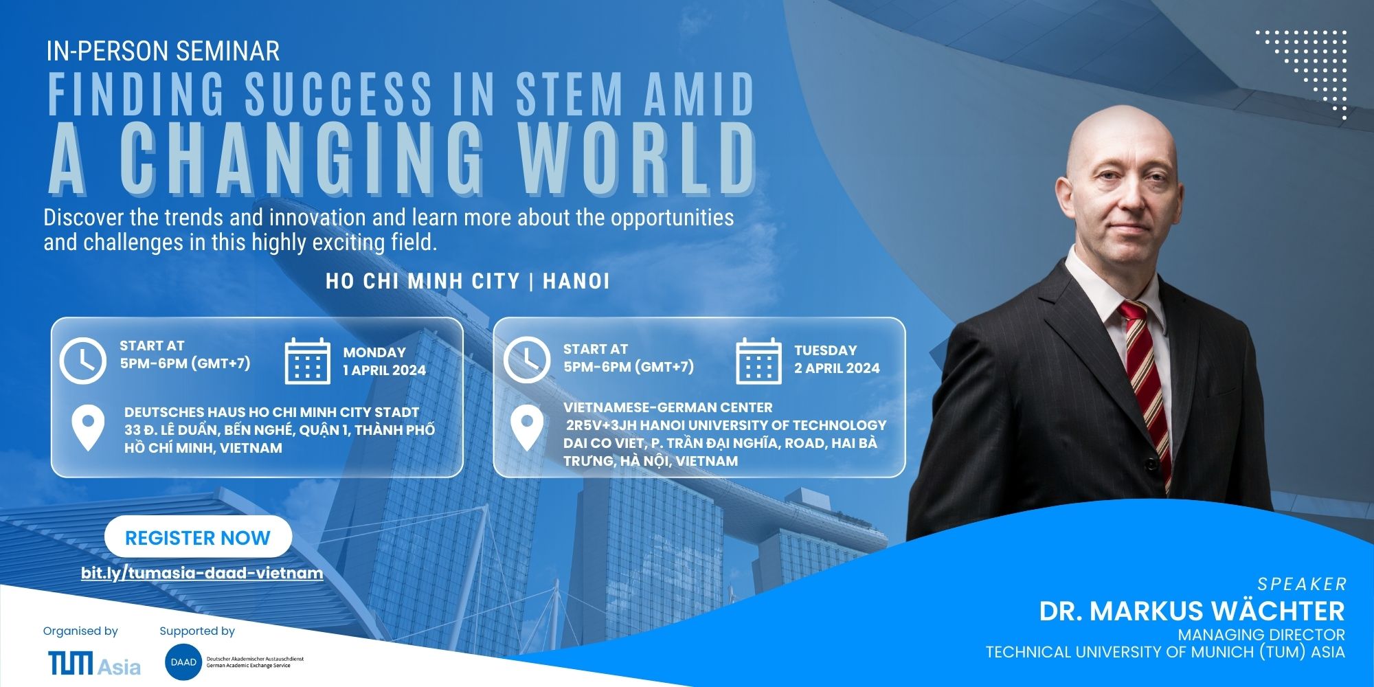 In Person Seminar in Vietnam Finding Success in STEM amid a