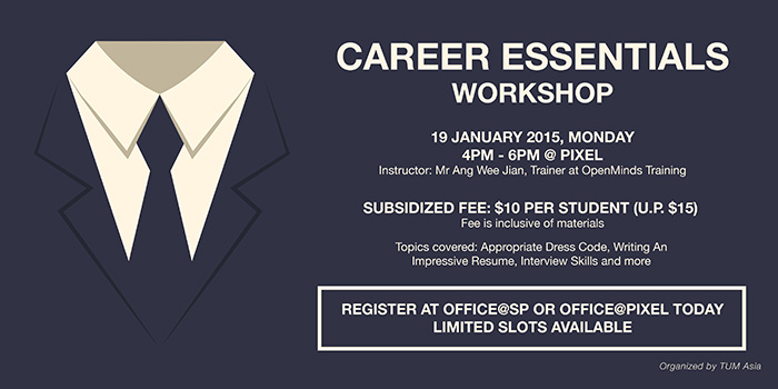 Career Essentials Workshop TUM Asia