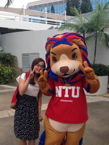 Lu Xiaowan and her time in the NTU campus