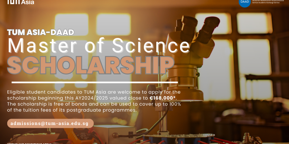 TUM Asia-DAAD Aerospace Engineering Programme Flyer (Desktop Wallpaper)